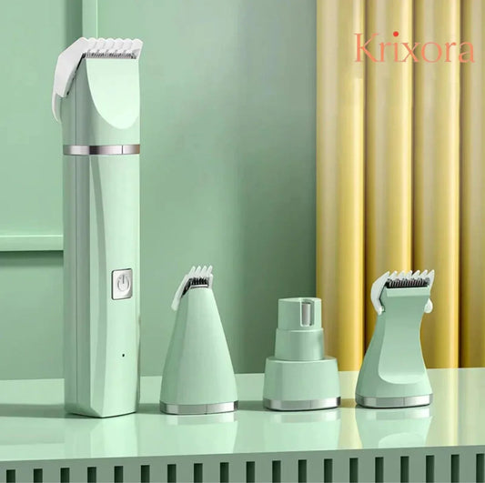 Electric 4-In-1 Pet Grooming Kit