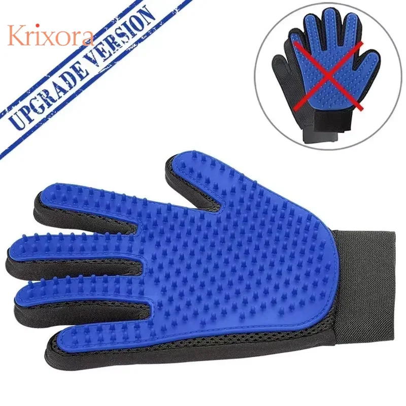 Pet Grooming Gloves Hair Removal