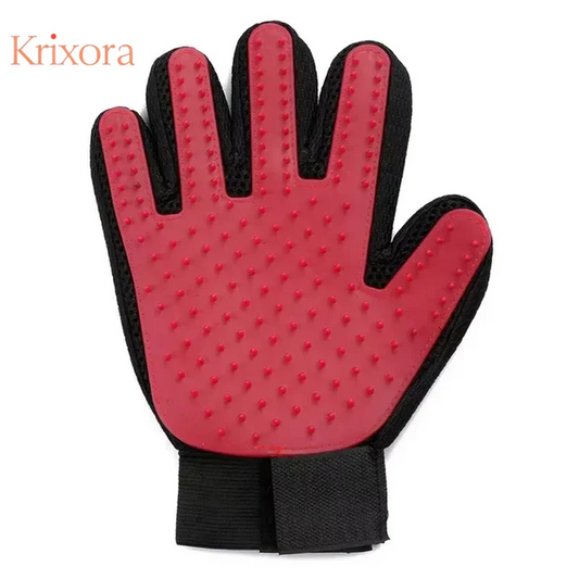 Pet Grooming Gloves Hair Removal